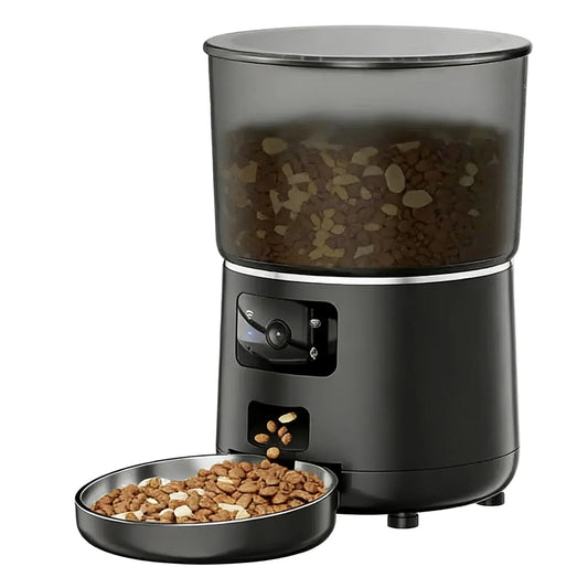 Automatic Pet Feeder with Camera – 4L Smart Wi-Fi Feeder for Cats & Dogs | PawlyBro