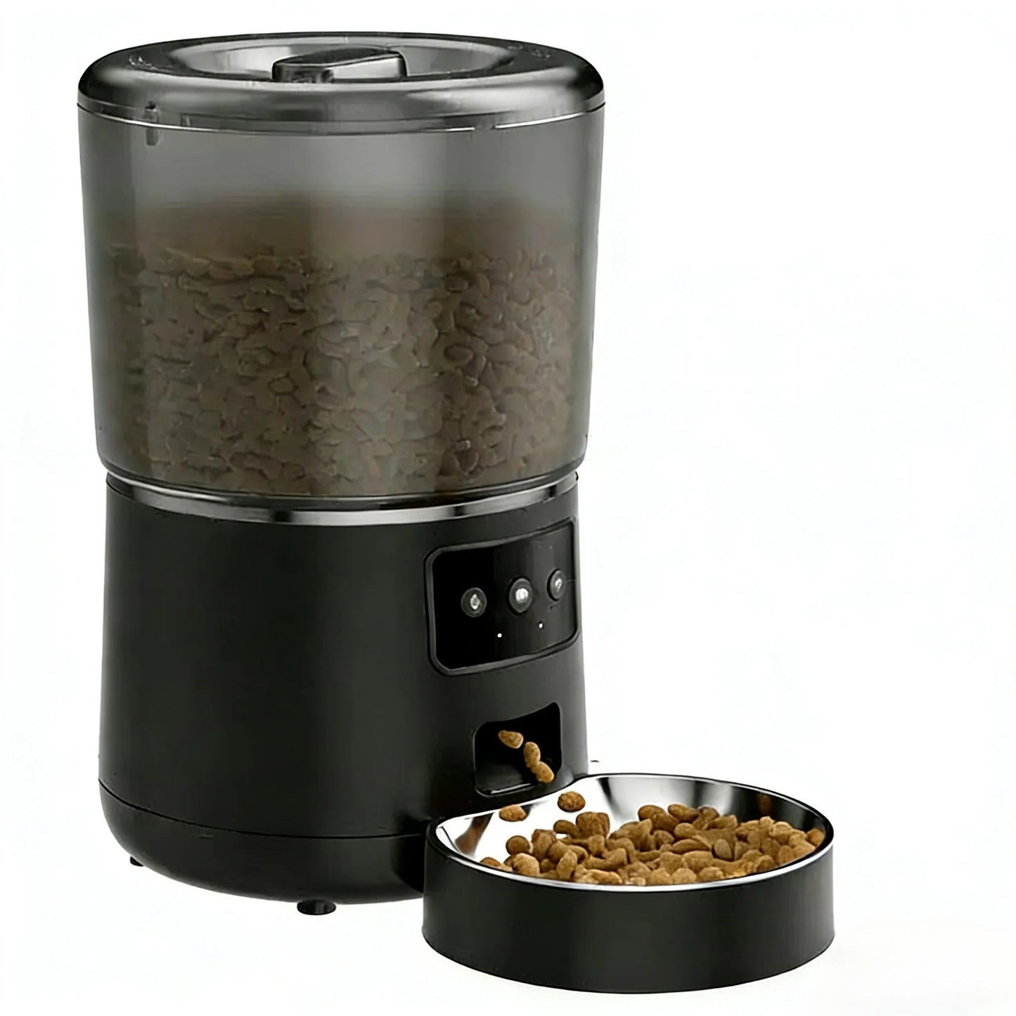 Smart Automatic Pet Feeder – 4L Wi-Fi App Control & Voice Recorder for Cats & Dogs | PawlyBro