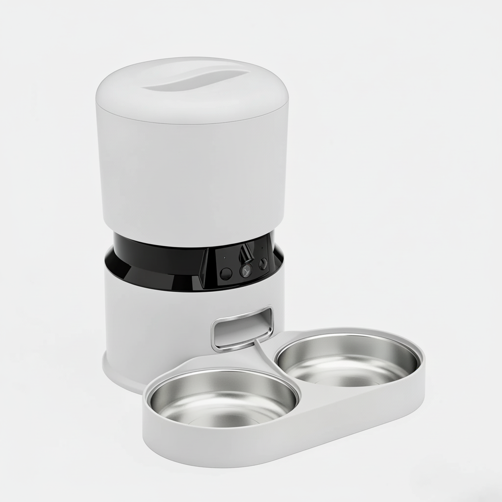 PawlyBro 4L Smart Pet Feeder | 1080P Camera, App Control & Auto Scheduling