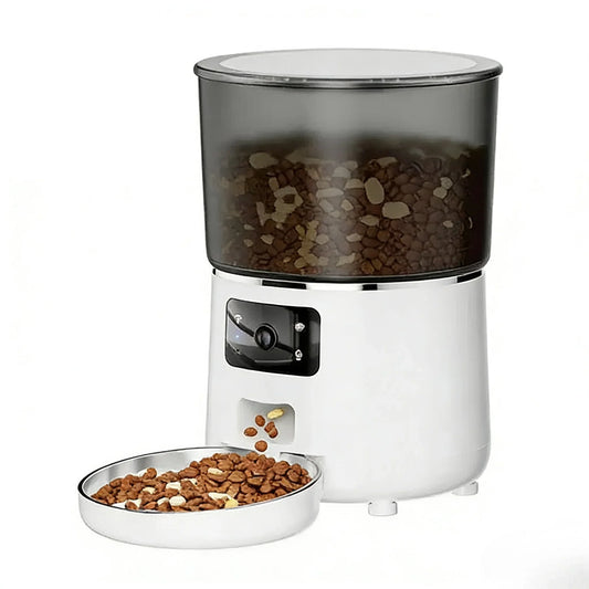 Automatic Pet Feeder with Camera – 4L Smart Wi-Fi Feeder for Cats & Dogs | PawlyBro