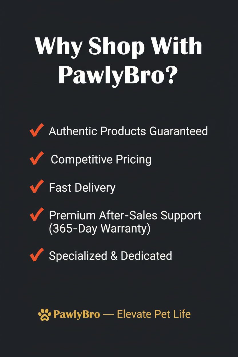 Why Shop With PawlyBro - Dark No Product